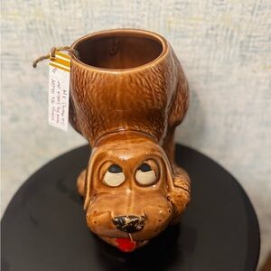 Vintage 70s McCoy Hound Dog Cookie Jar